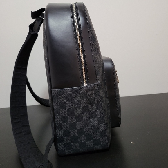 *SOLD*Josh Damier Graphite Canvas in Grey - Picture 5 of 13